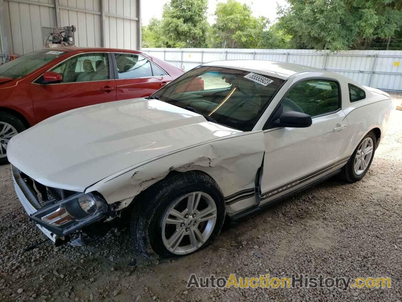 2012 FORD MUSTANG, 1ZVBP8AM1C5231787