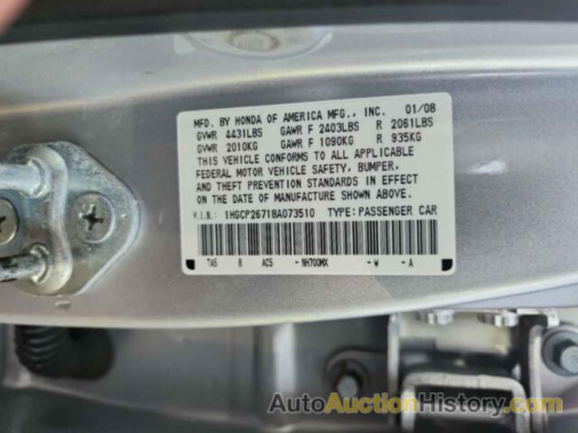 HONDA ACCORD EX, 1HGCP26718A073510