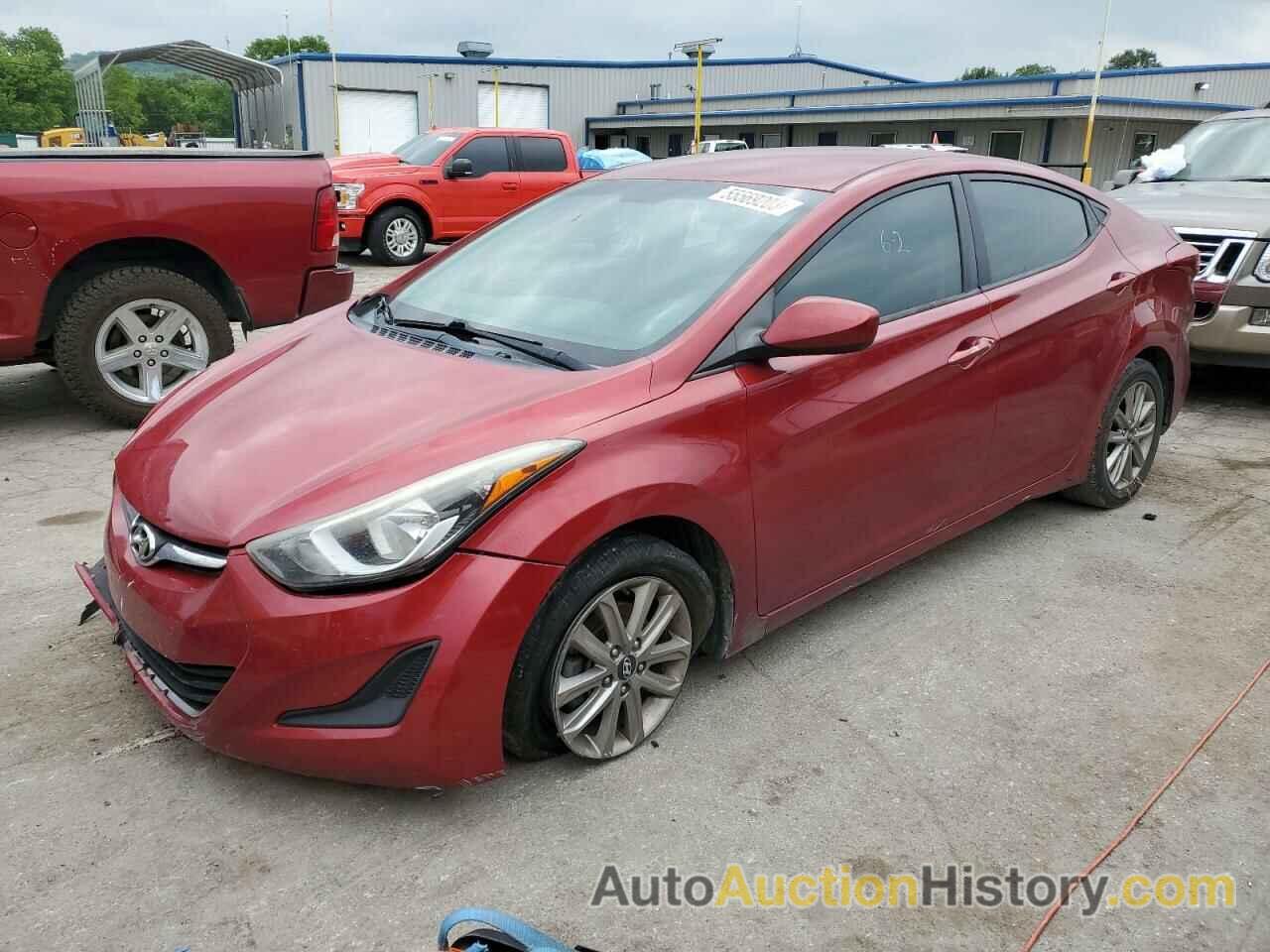 2014 HYUNDAI ELANTRA SE, 5NPDH4AE3EH482968