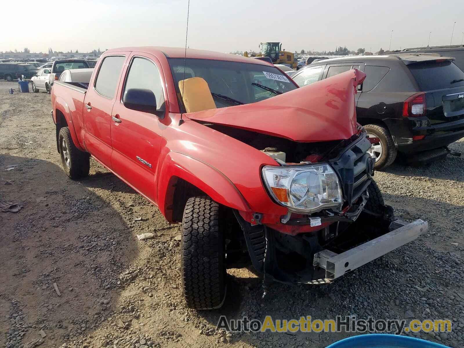 2007 TOYOTA TACOMA DOU DOUBLE CAB PRERUNNER LONG BED, 5TEKU72N57Z440370