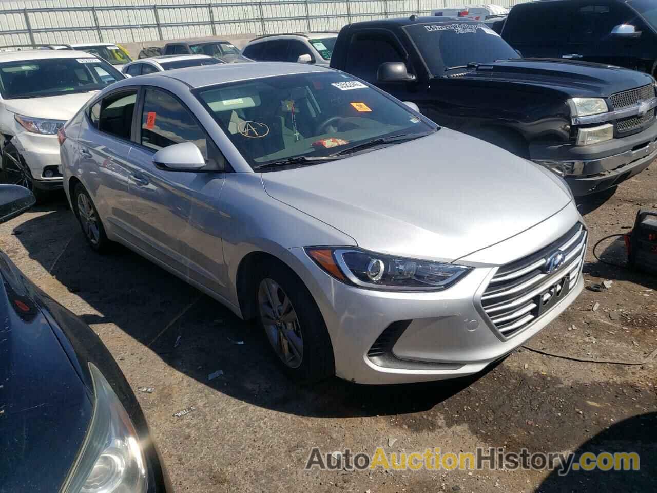 2018 HYUNDAI ELANTRA SEL, KMHD84LF2JU524239