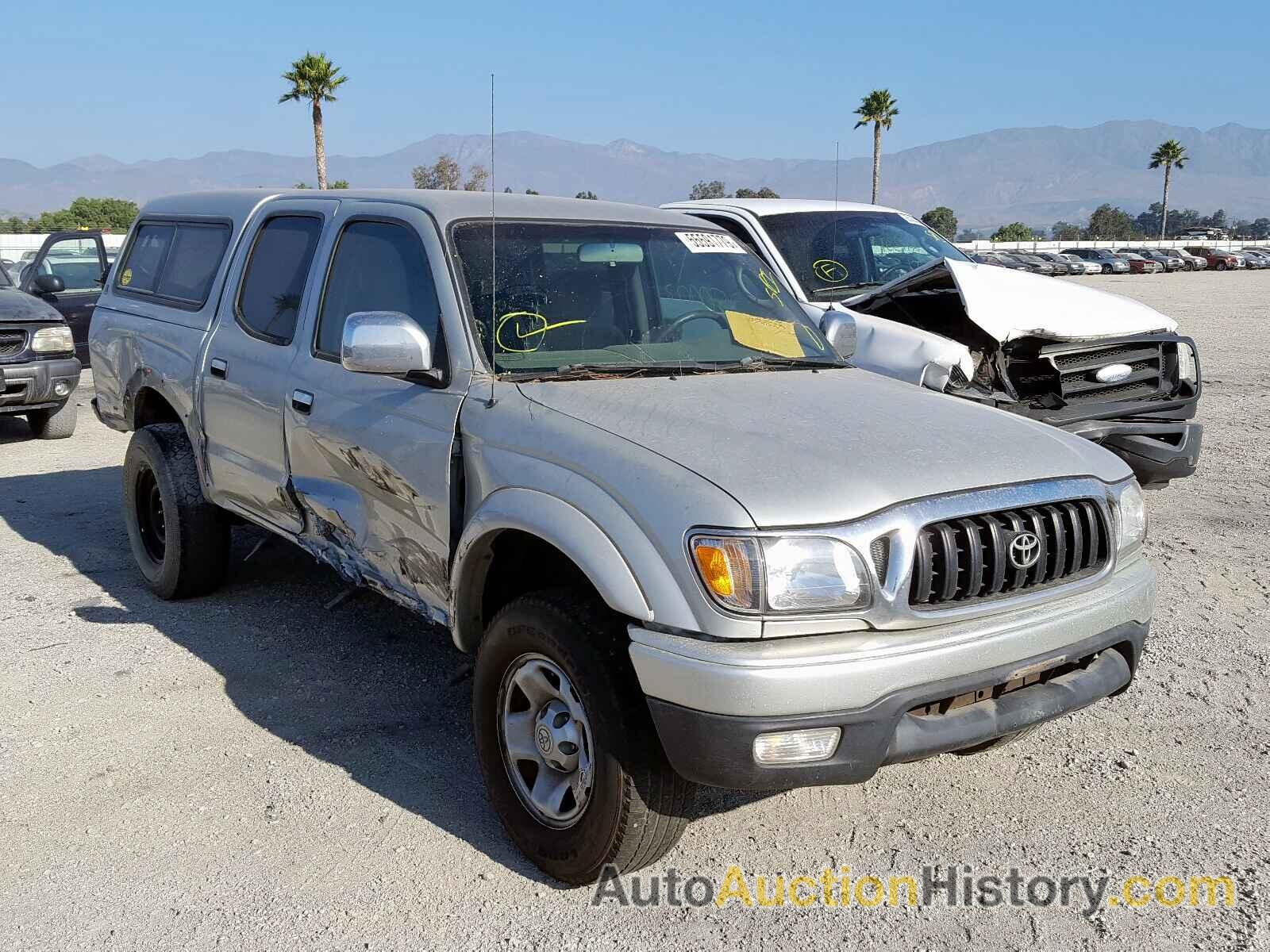 2004 TOYOTA TACOMA DOU DOUBLE CAB PRERUNNER, 5TEGN92N44Z333191