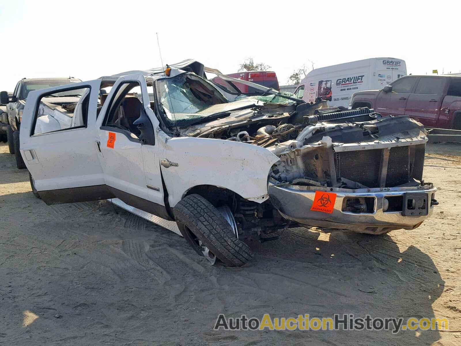 2006 FORD F350 SUPER SUPER DUTY, 1FTWW32P16EB12452