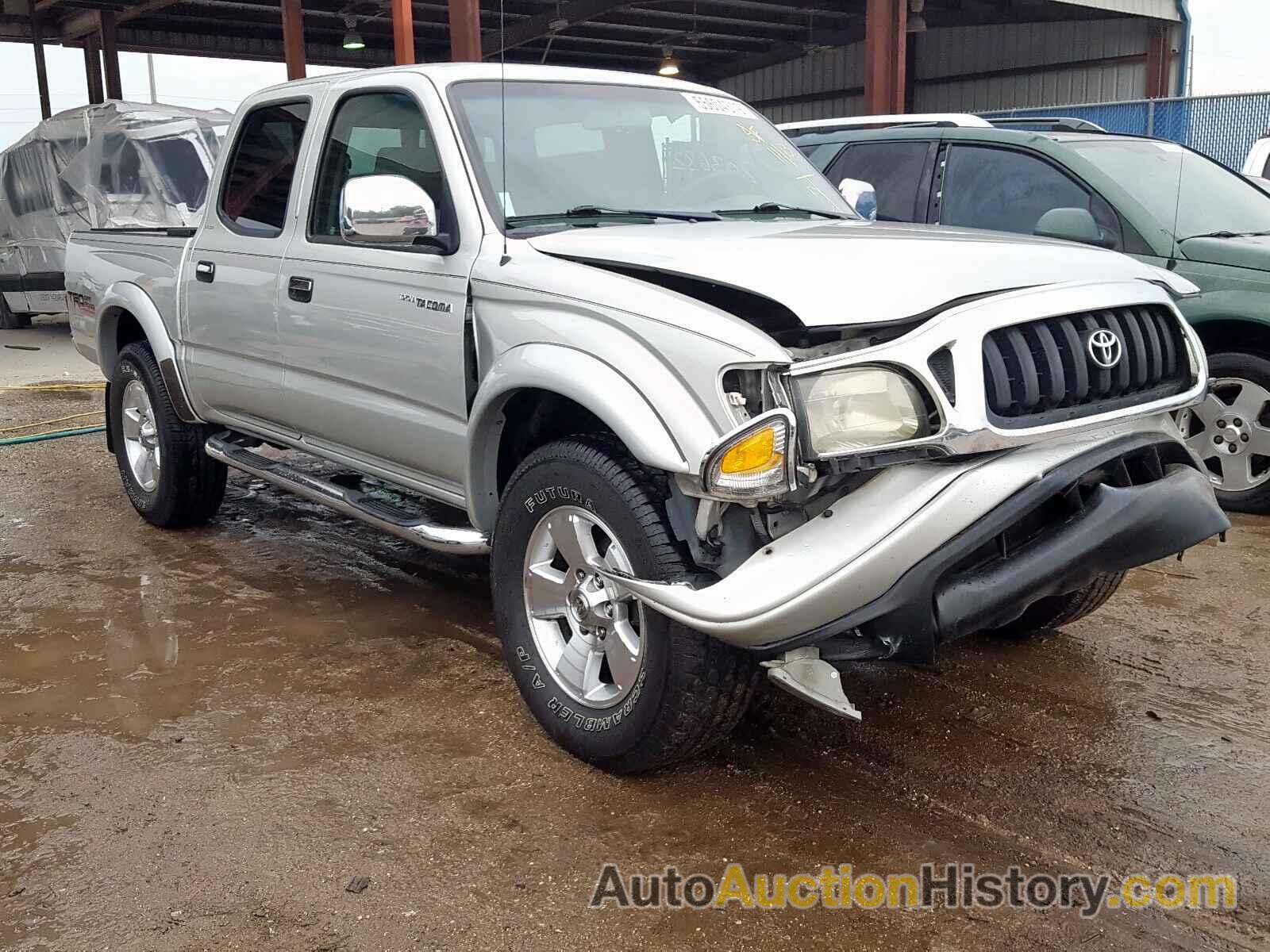 2004 TOYOTA TACOMA DOU DOUBLE CAB PRERUNNER, 5TEGN92N44Z389275