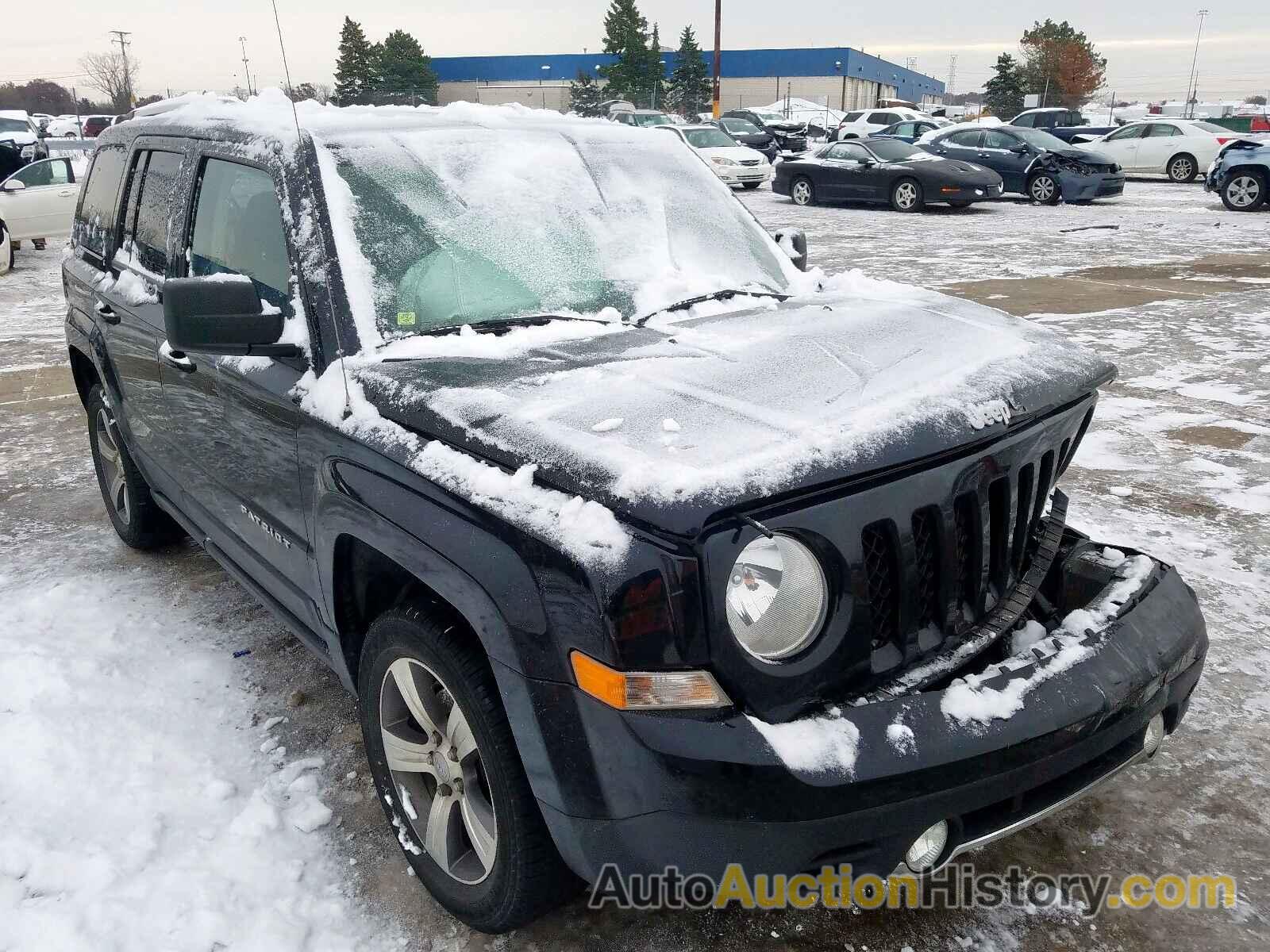 2017 JEEP PATRIOT LA LATITUDE, 1C4NJRFB1HD210594