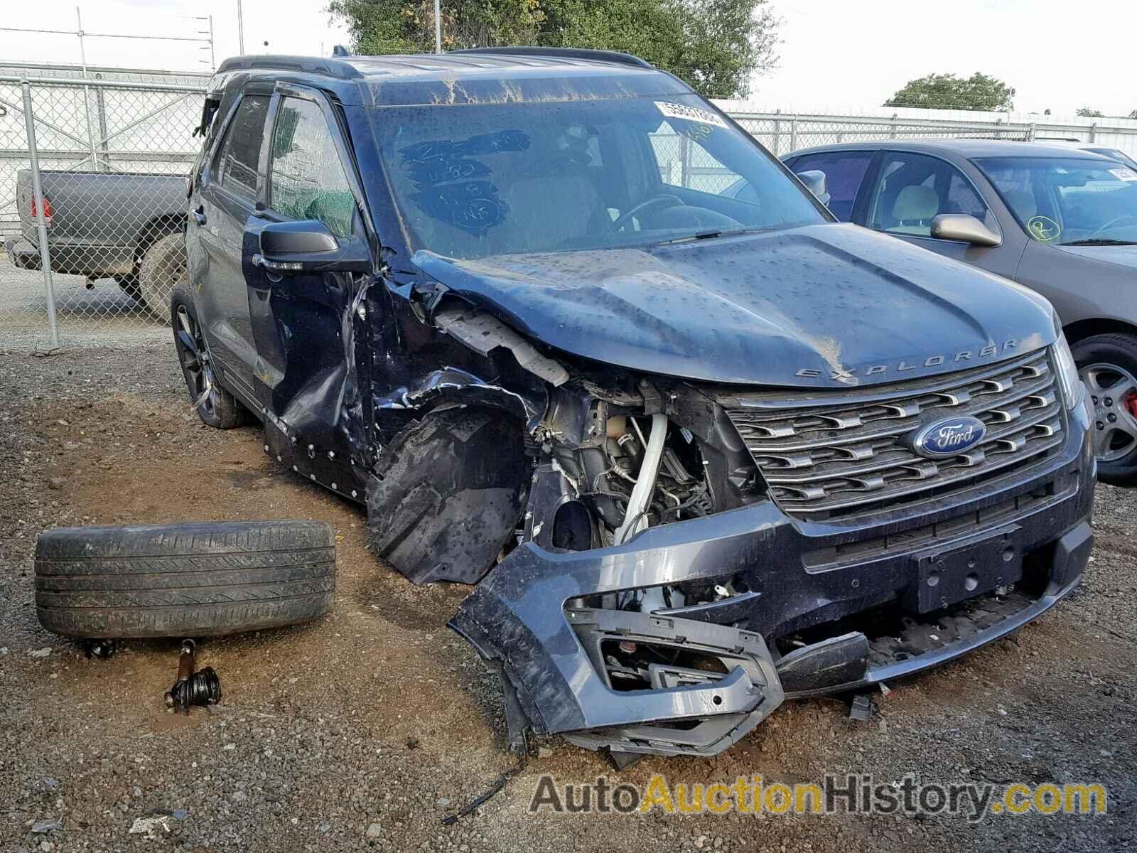 2017 FORD EXPLORER XLT, 1FM5K7D85HGB63976