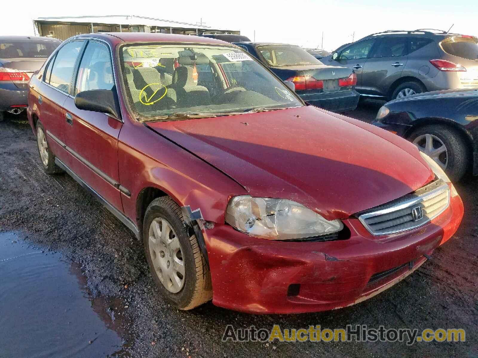 1999 HONDA CIVIC LX LX, 1HGEJ6676XL007393