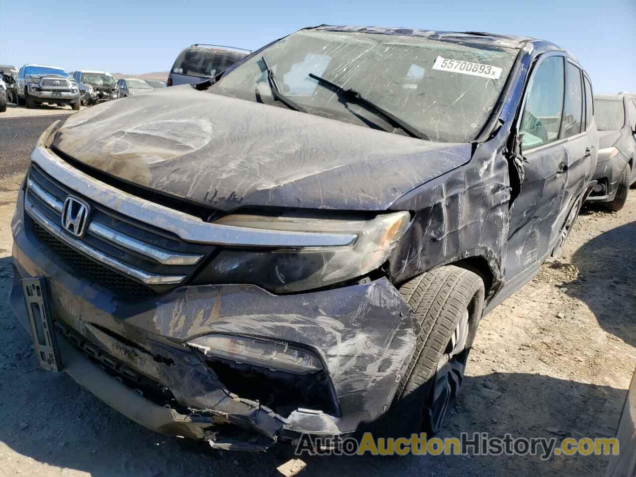 2016 HONDA PILOT EXLN, 5FNYF5H7XGB007520