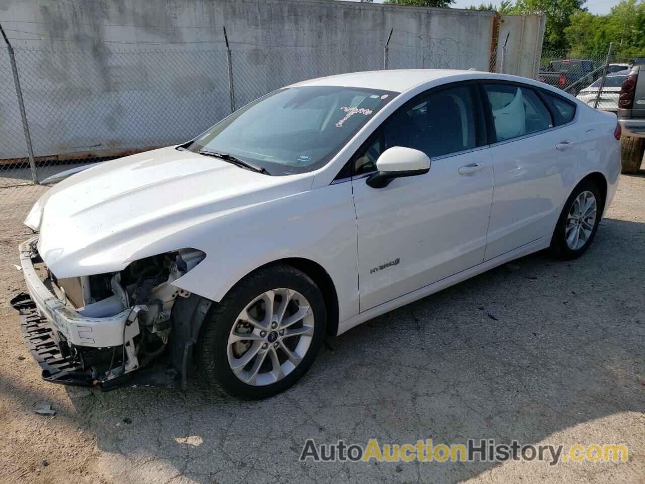 2019 FORD FUSION SE, 3FA6P0LU5KR105839