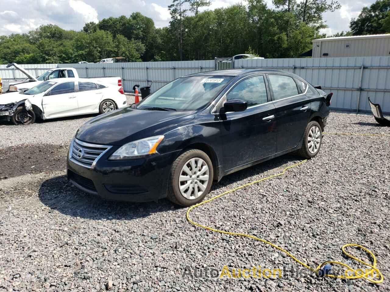 2015 NISSAN SENTRA S, 3N1AB7AP5FY219041