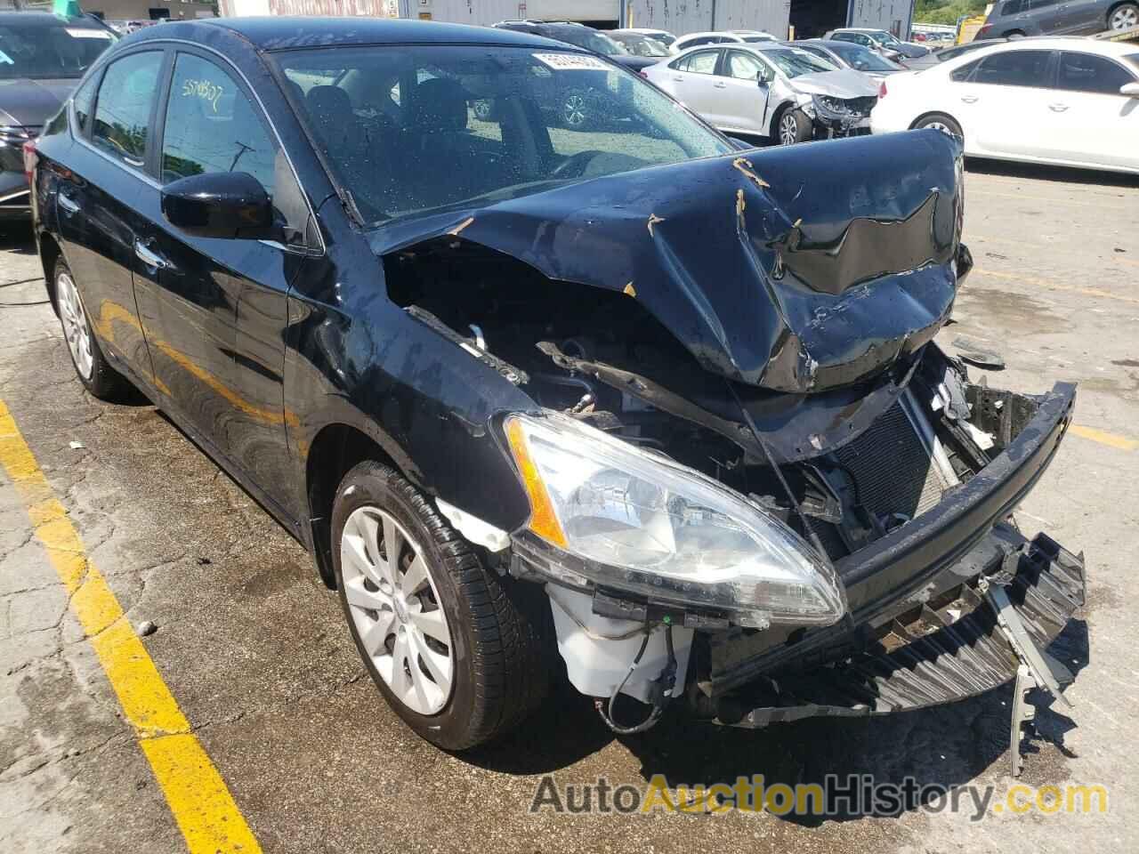 2013 NISSAN SENTRA S, 3N1AB7AP1DL700737