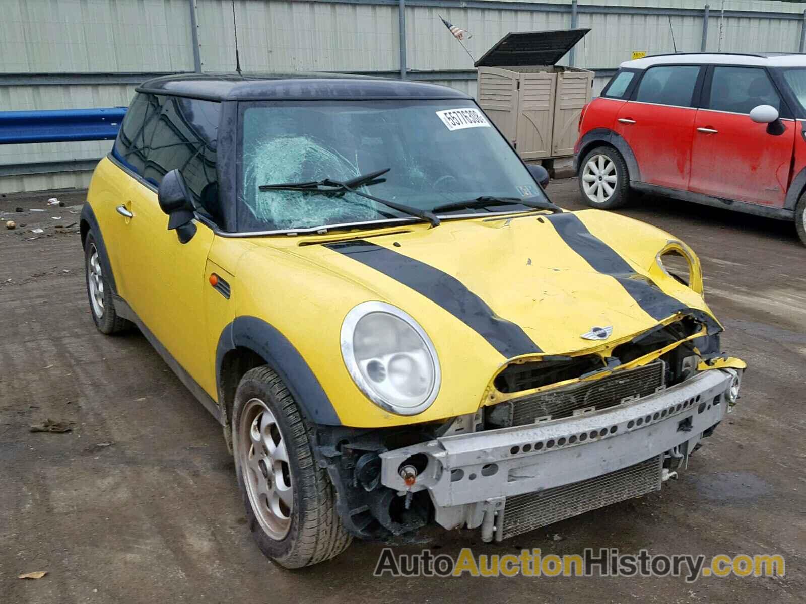 2002 MINI COOPER, WMWRC33452TC31007