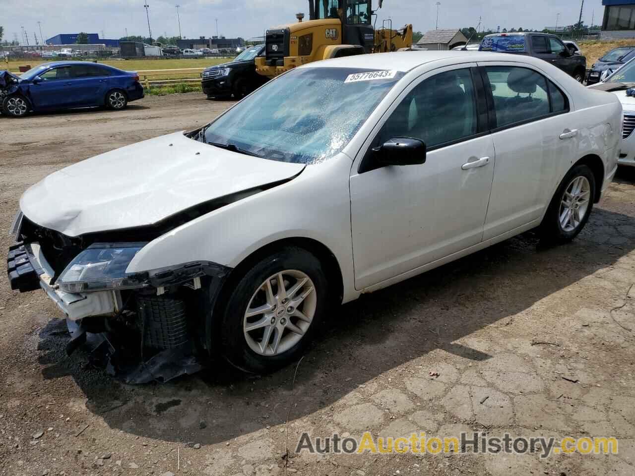 2012 FORD FUSION S, 3FAHP0GA4CR106474