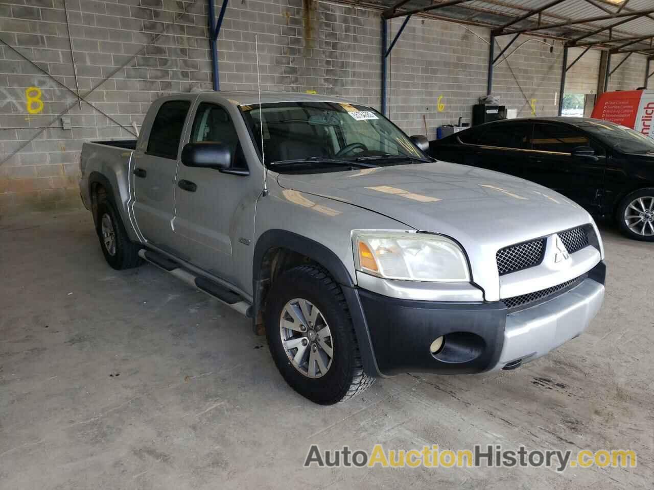 2006 MITSUBISHI RAIDER DUROCROSS, 1Z7HT38N56S560531