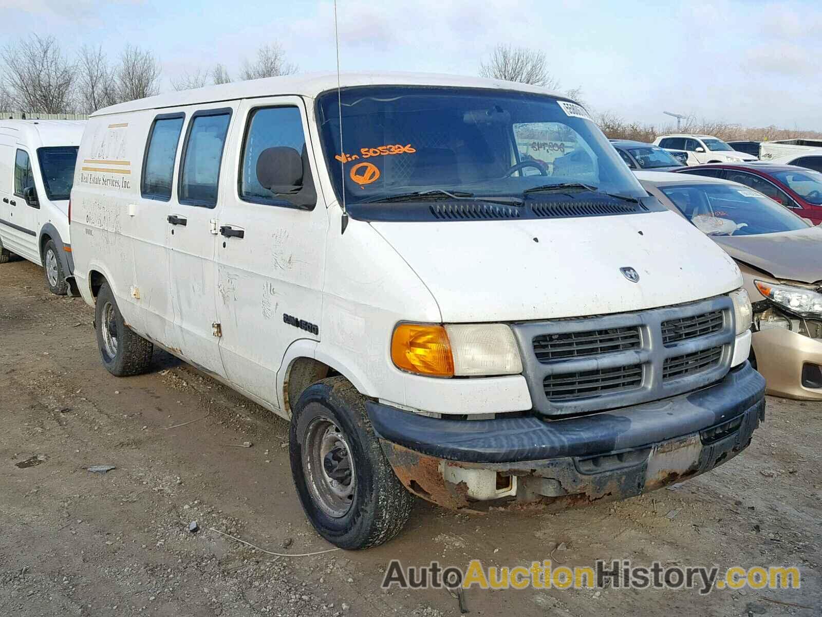 2001 DODGE RAM VAN B1500, 2B7HB11Y11K505326