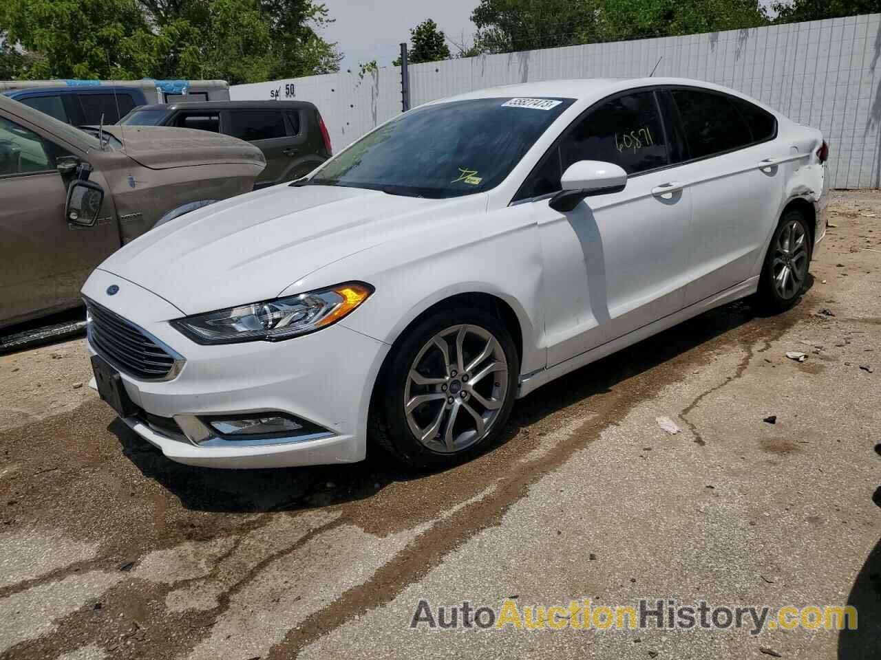 2017 FORD FUSION S, 3FA6P0G75HR373464