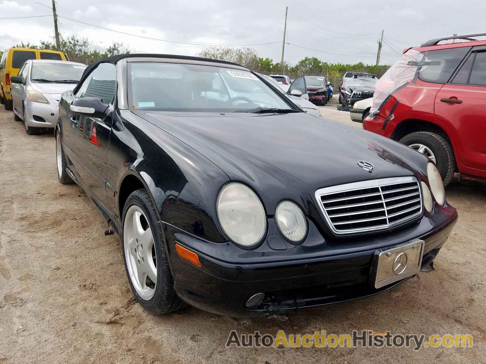 2000 MERCEDES-BENZ CLK 430 430, WDBLK70G1YT047995