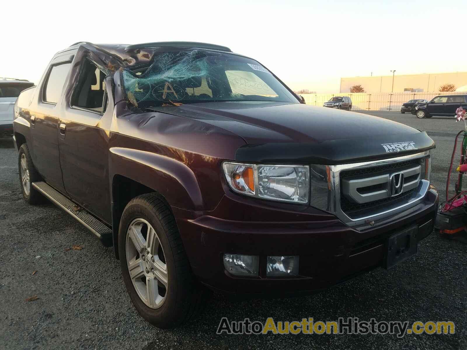 2011 HONDA RIDGELINE RTL, 5FPYK1F53BB010362