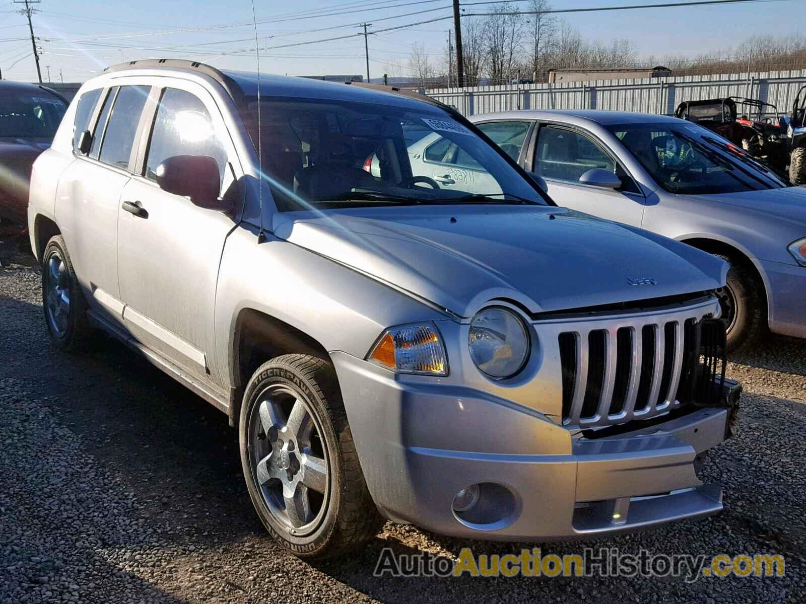 2007 JEEP COMPASS LIMITED, 1J8FF57W87D122942