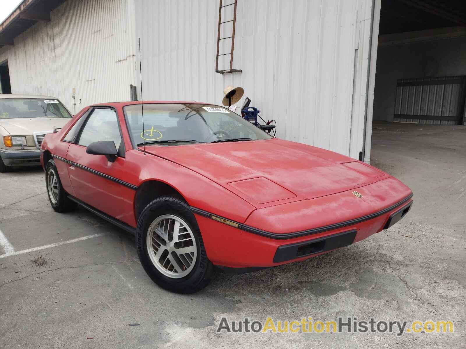 1984 PONTIAC FIERO SE, 1G2AF37RXEP294504