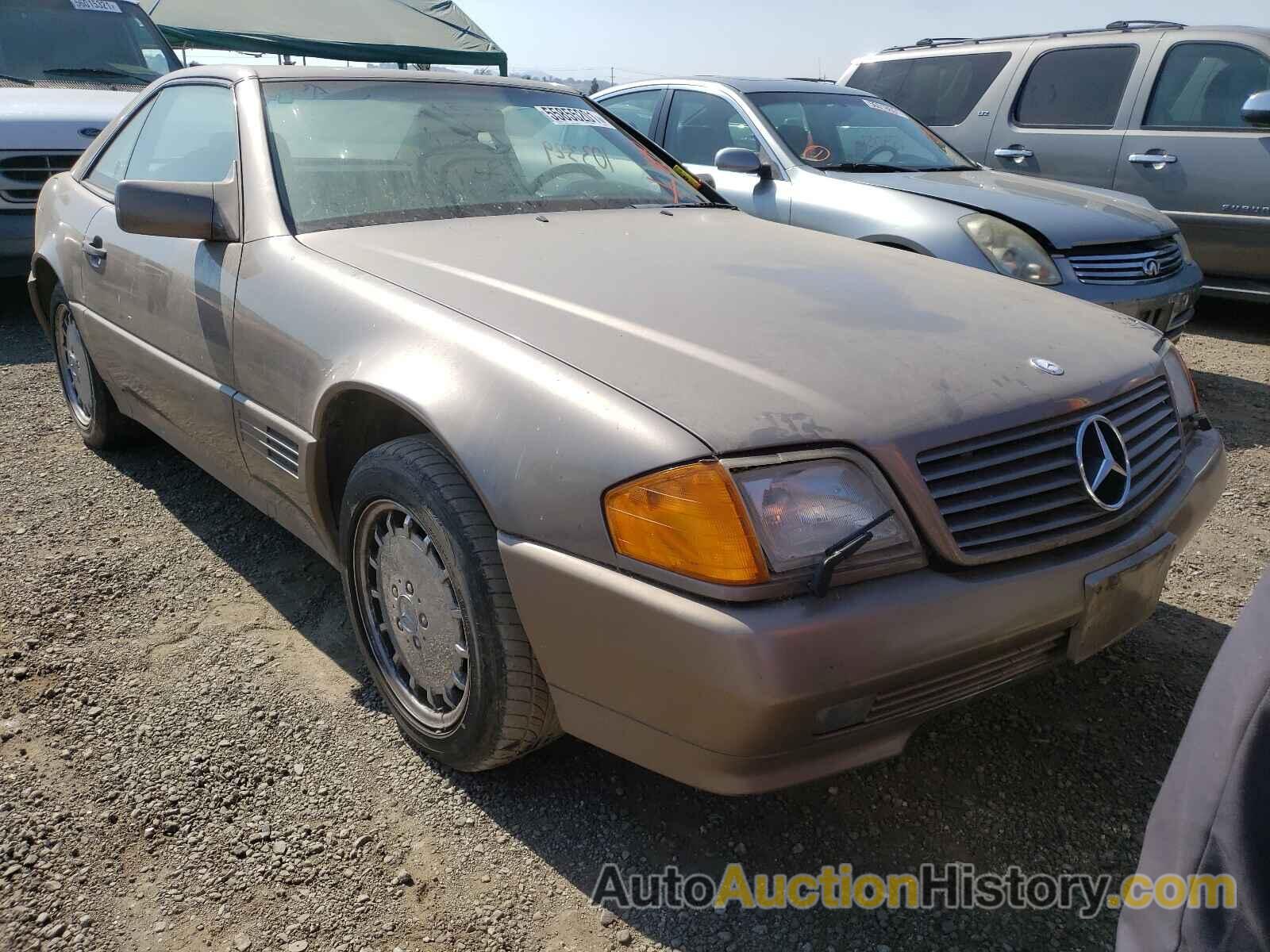 1992 MERCEDES-BENZ SL-CLASS SL, WDBFA66E2NF038684