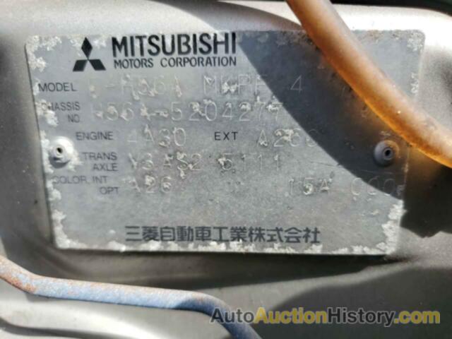 MITSUBISHI MONTERO, H56A5204277