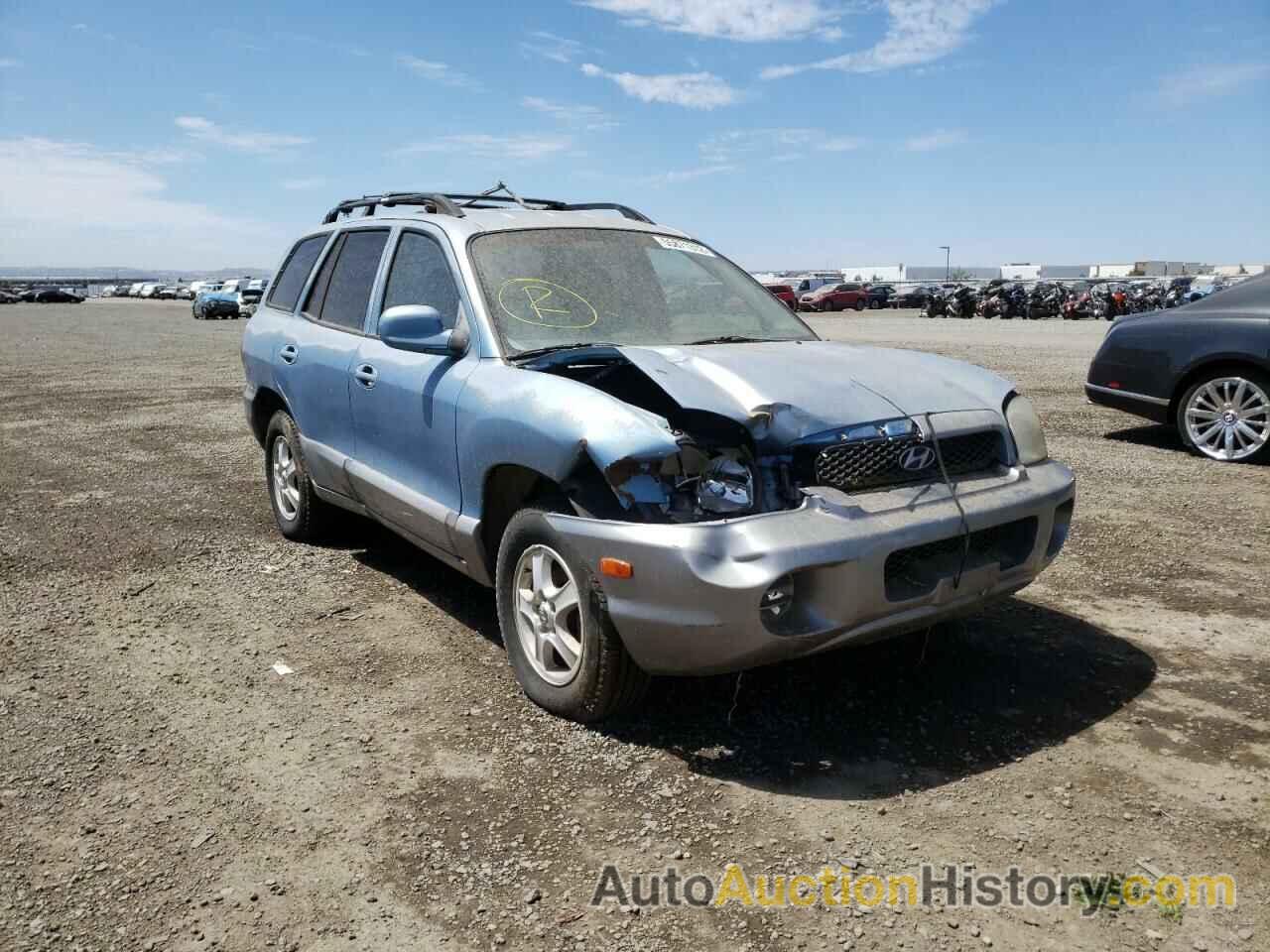 2004 HYUNDAI SANTA FE GL, KM8SB12B44U644909