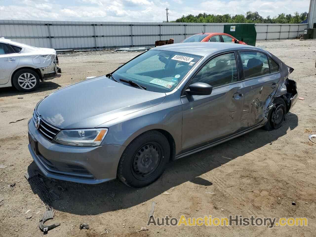 2016 VOLKSWAGEN JETTA S, 3VW267AJ7GM303577