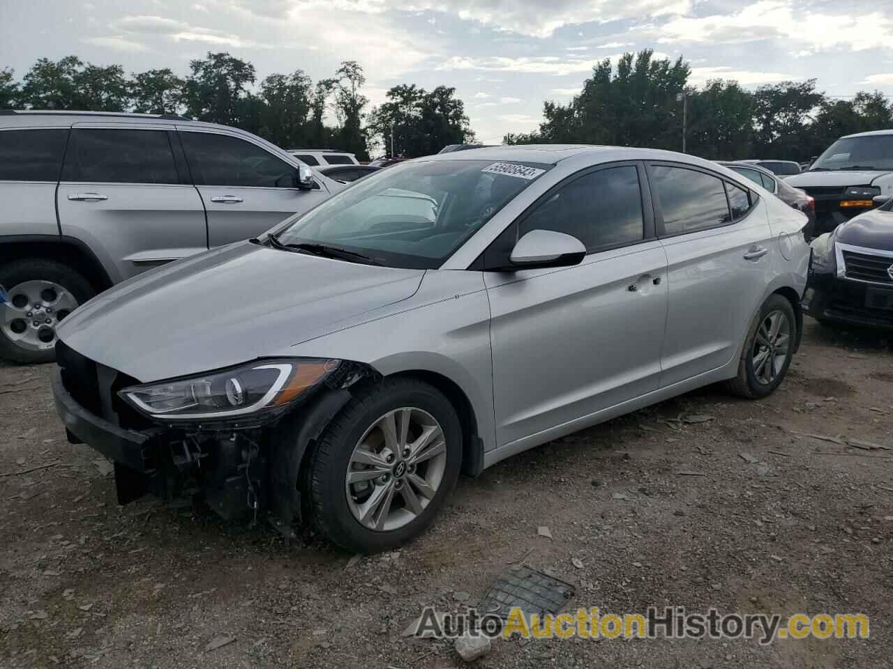 2018 HYUNDAI ELANTRA SEL, 5NPD84LF0JH364523