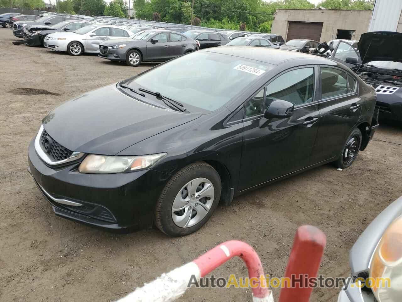 HONDA CIVIC LX, 19XFB2F50DE016263