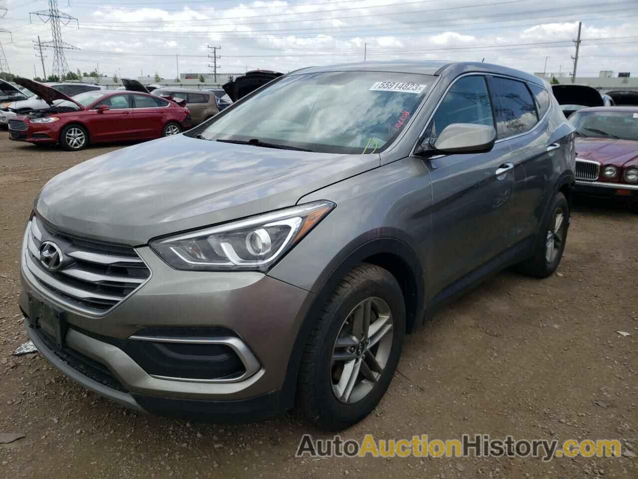 2018 HYUNDAI SANTA FE, 5NMZTDLB9JH087580