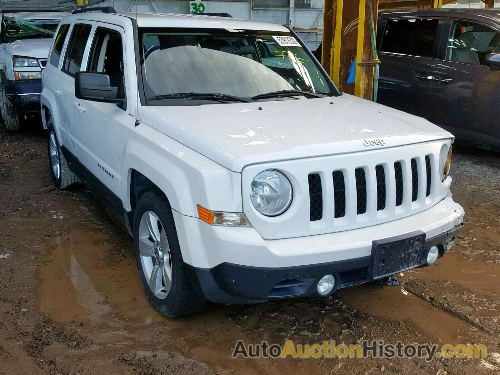 2013 JEEP PATRIOT LATITUDE, 1C4NJPFA6DD246934