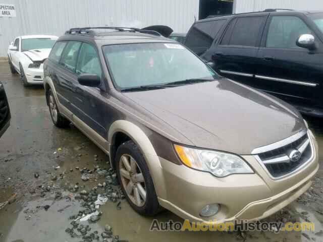 2008 SUBARU OUTBACK 2. 2.5I, 4S4BP61C487302776