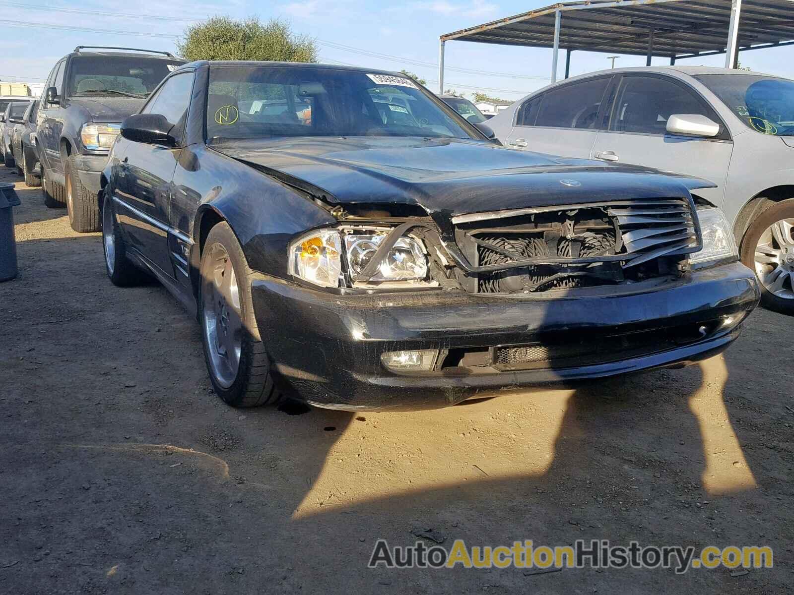 2001 MERCEDES-BENZ SL 600, WDBFA76F01F197003