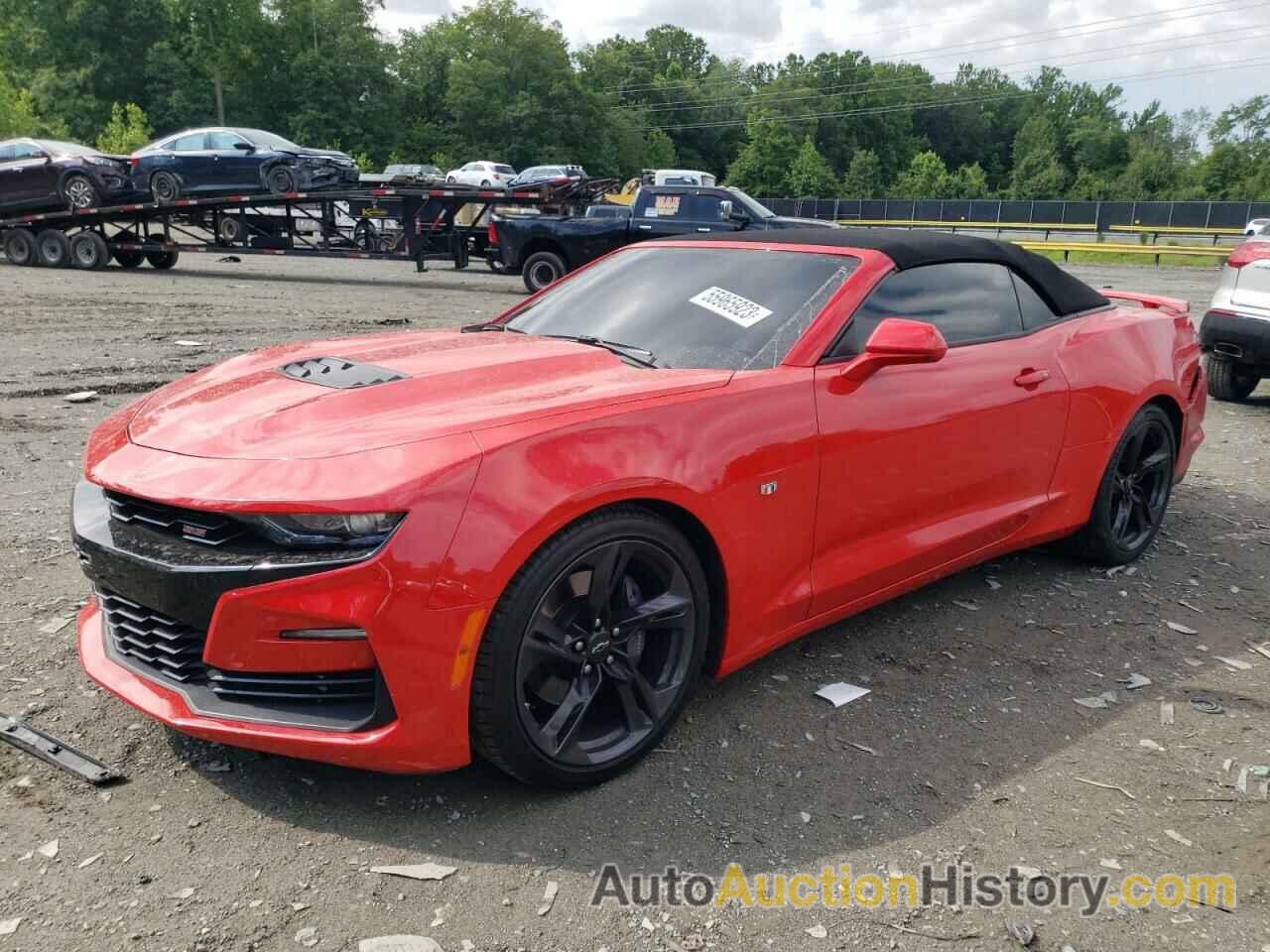 2019 CHEVROLET CAMARO SS, 1G1FH3D77K0126539