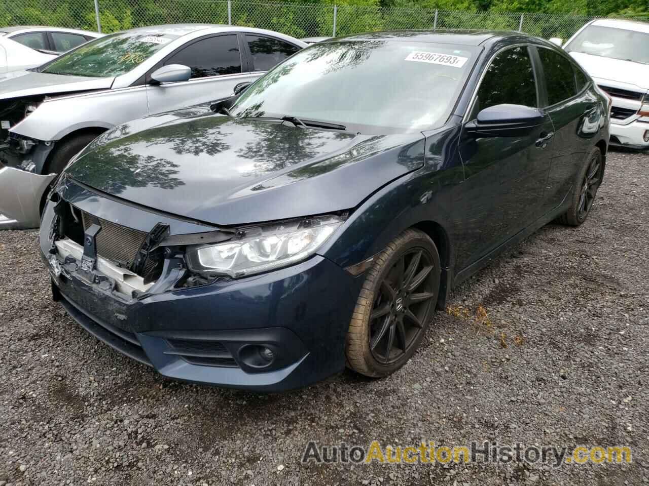 2018 HONDA CIVIC EX, JHMFC1F34JX036810