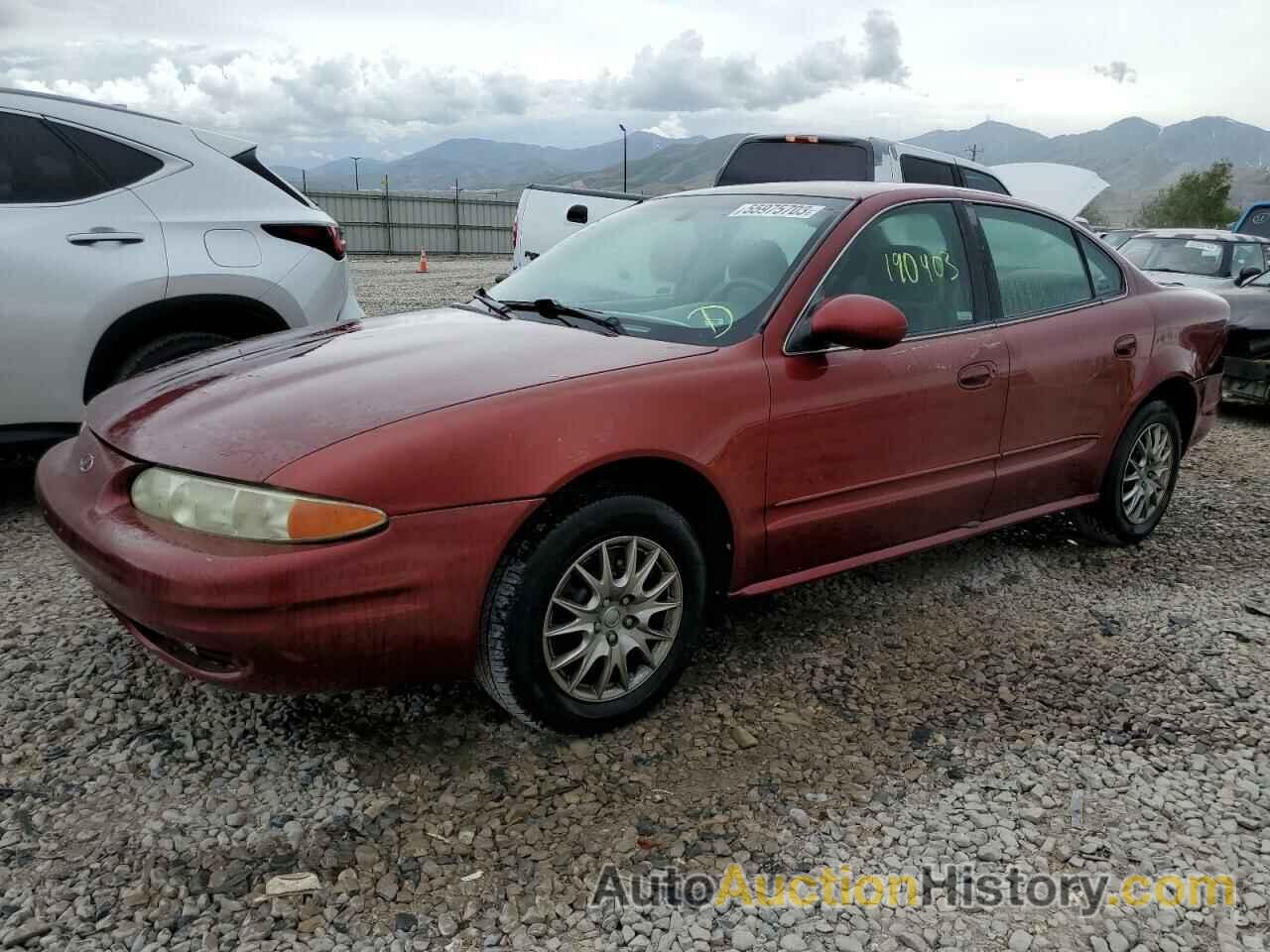 2000 OLDSMOBILE ALERO GL, 1G3NL52T2YC329469