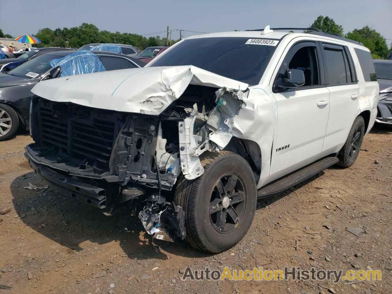 2019 CHEVROLET TAHOE K1500 LT, 1GNSKBKC9KR213847