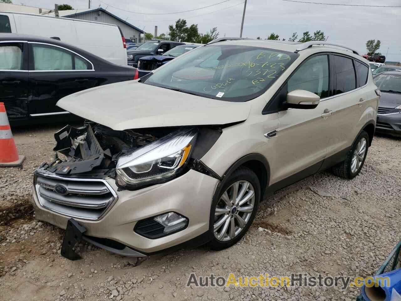 2017 FORD ESCAPE TITANIUM, 1FMCU0J91HUB75372