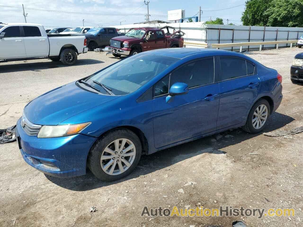 2012 HONDA CIVIC EX, 2HGFB2F8XCH534413