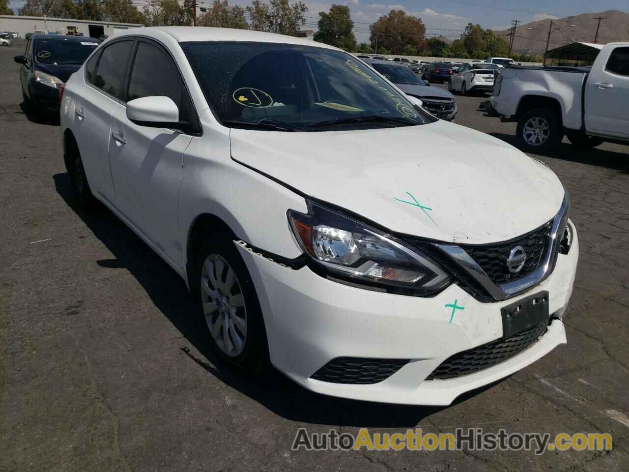 2016 NISSAN SENTRA S, 3N1AB7AP7GL671104