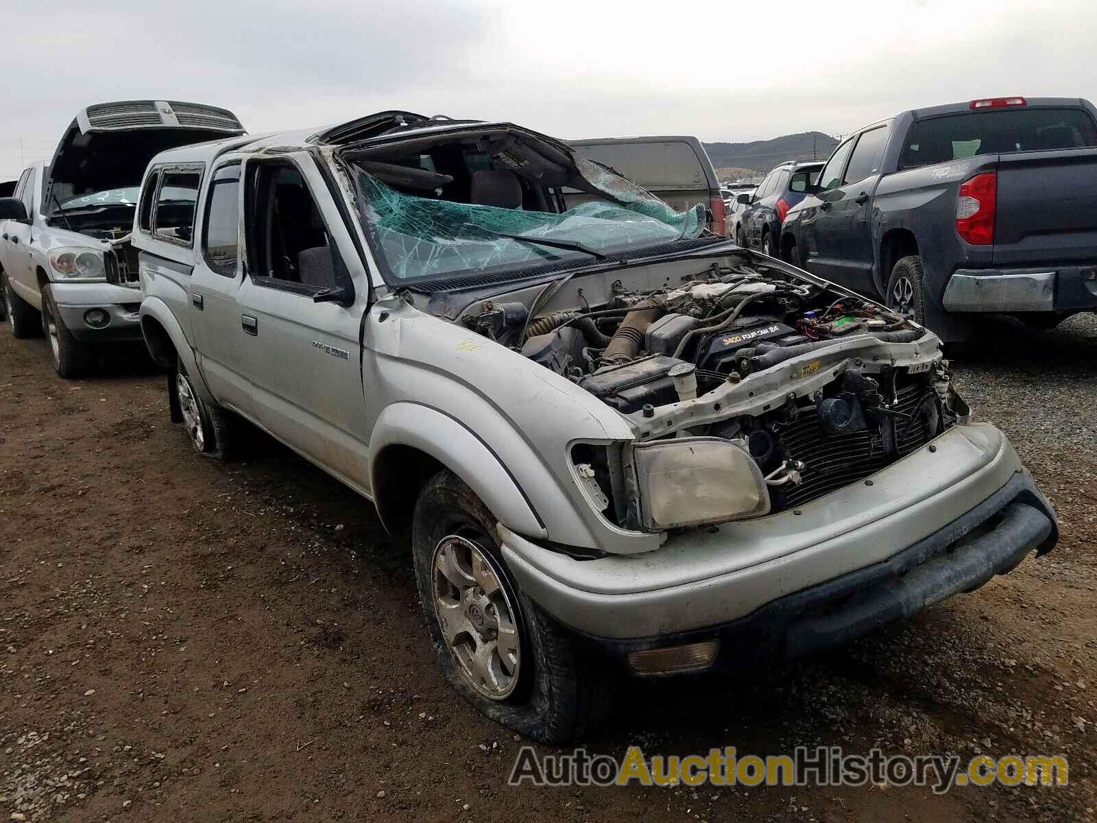 2001 TOYOTA TACOMA DOU DOUBLE CAB, 5TEHN72N81Z727975