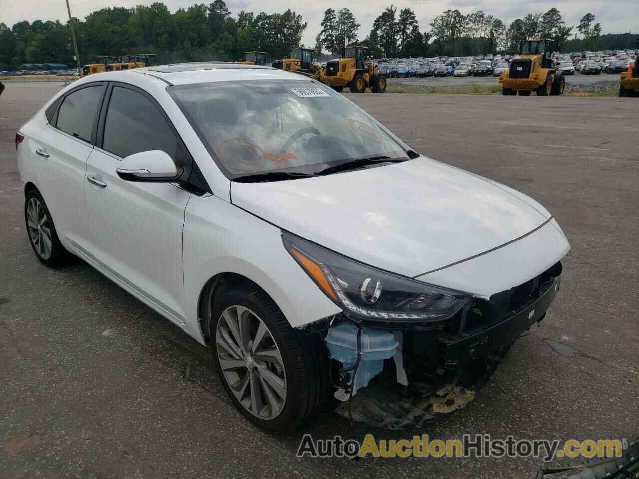 2019 HYUNDAI ACCENT LIMITED, 3KPC34A3XKE067011