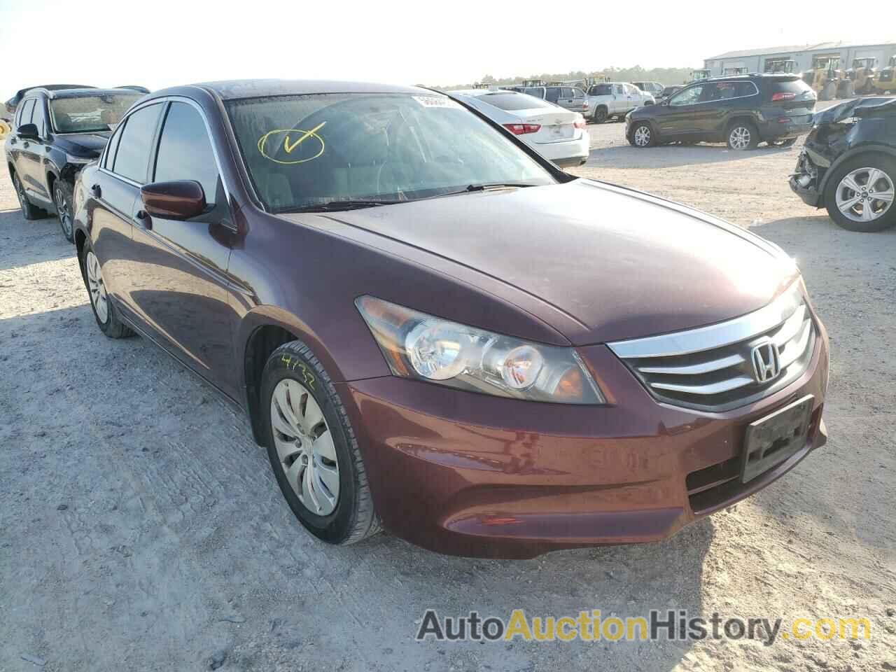 2012 HONDA ACCORD LX, 1HGCP2F39CA178639