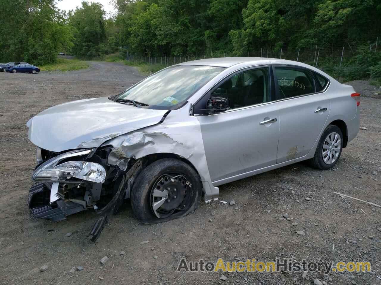 2014 NISSAN SENTRA S, 3N1AB7AP7EL689678