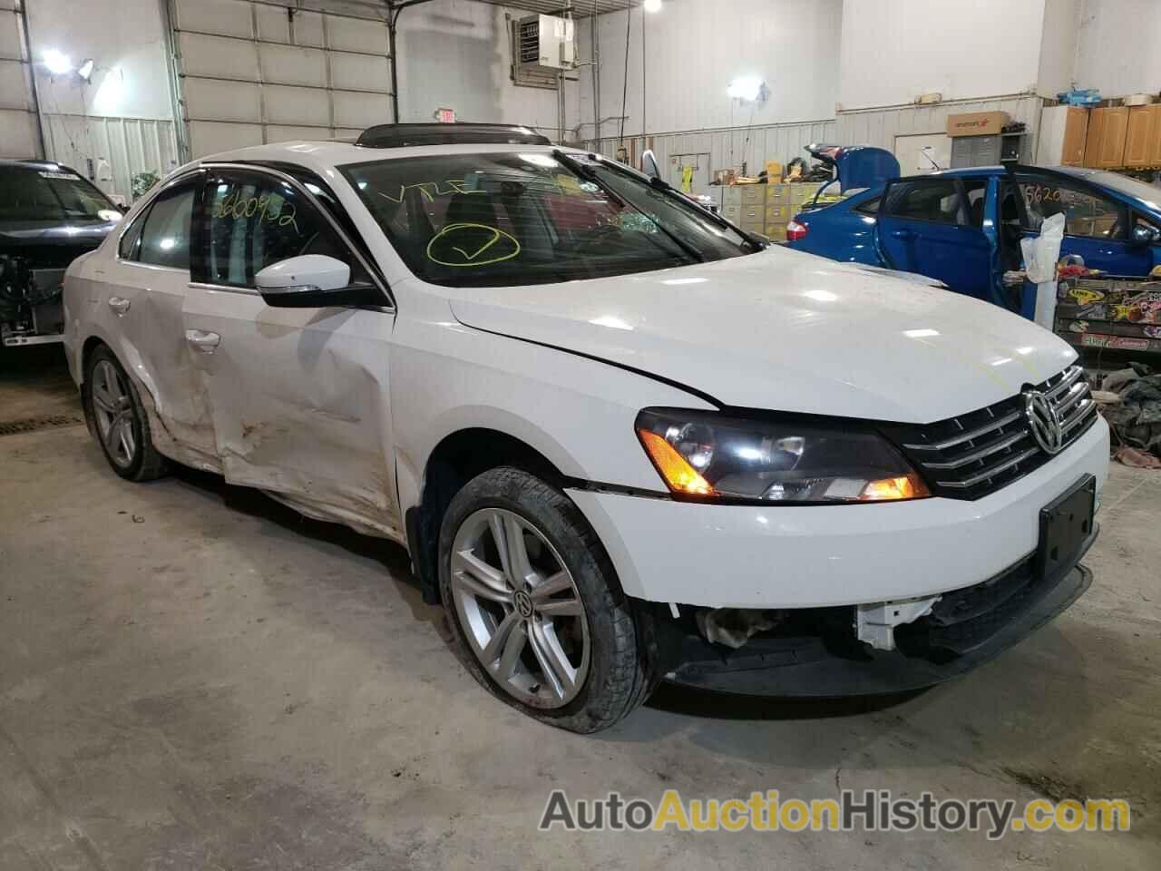 2014 VOLKSWAGEN PASSAT SE, 1VWBN7A3XEC092605