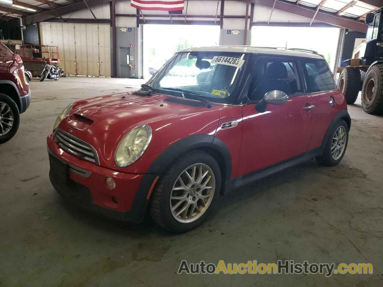 2005 MINI COOPER S, WMWRE33405TD93514