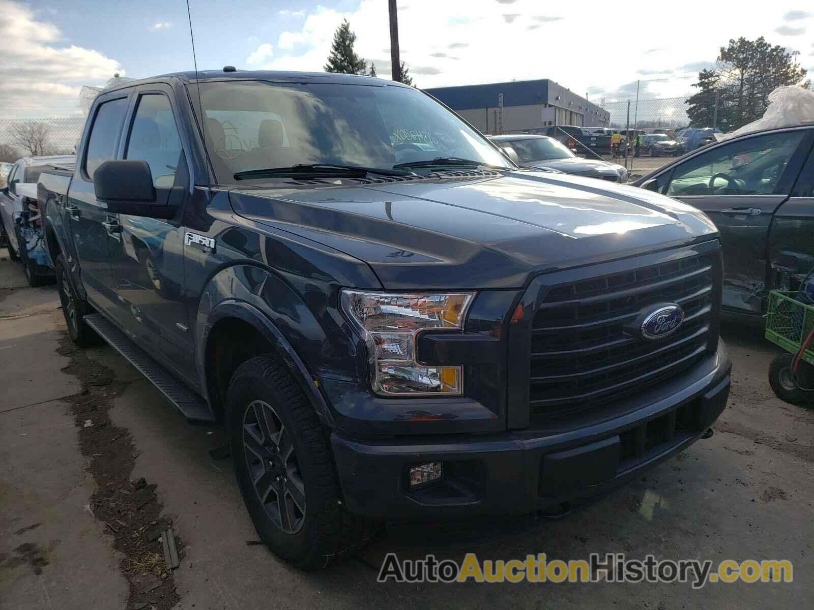 2016 FORD F150 SUPERCREW, 1FTEW1EP6GFA70979
