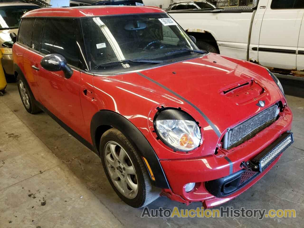 2011 MINI COOPER S CLUBMAN, WMWZG3C52BTY30599