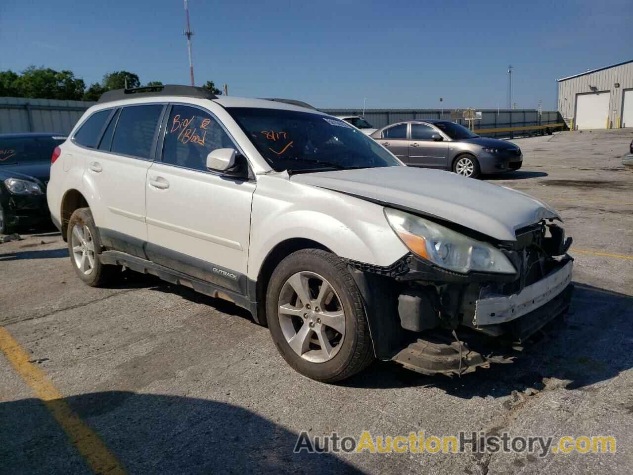 2014 SUBARU OUTBACK 2.5I LIMITED, 4S4BRCKCXE3209447